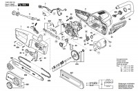 Bosch 3 600 HB8 400 Universalchain 40 Chain Saw 230 V / Eu Spare Parts